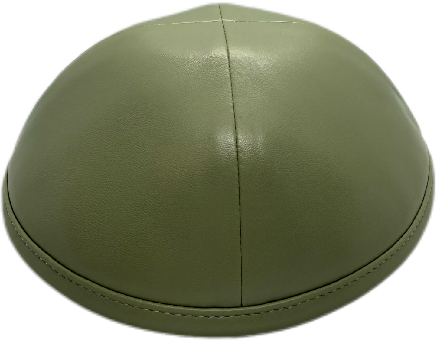 Sage Leather kippah