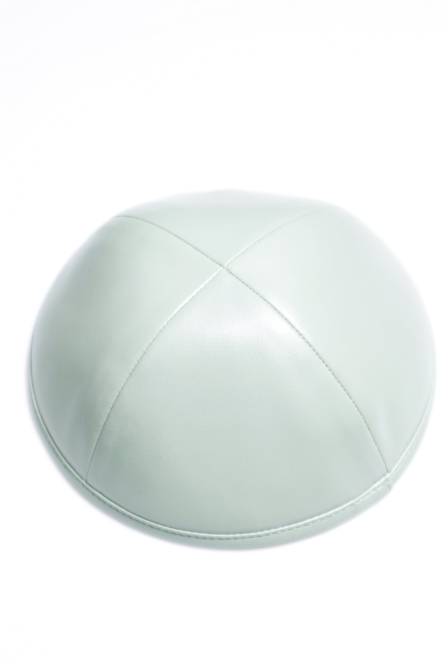 Sky leather Kippah