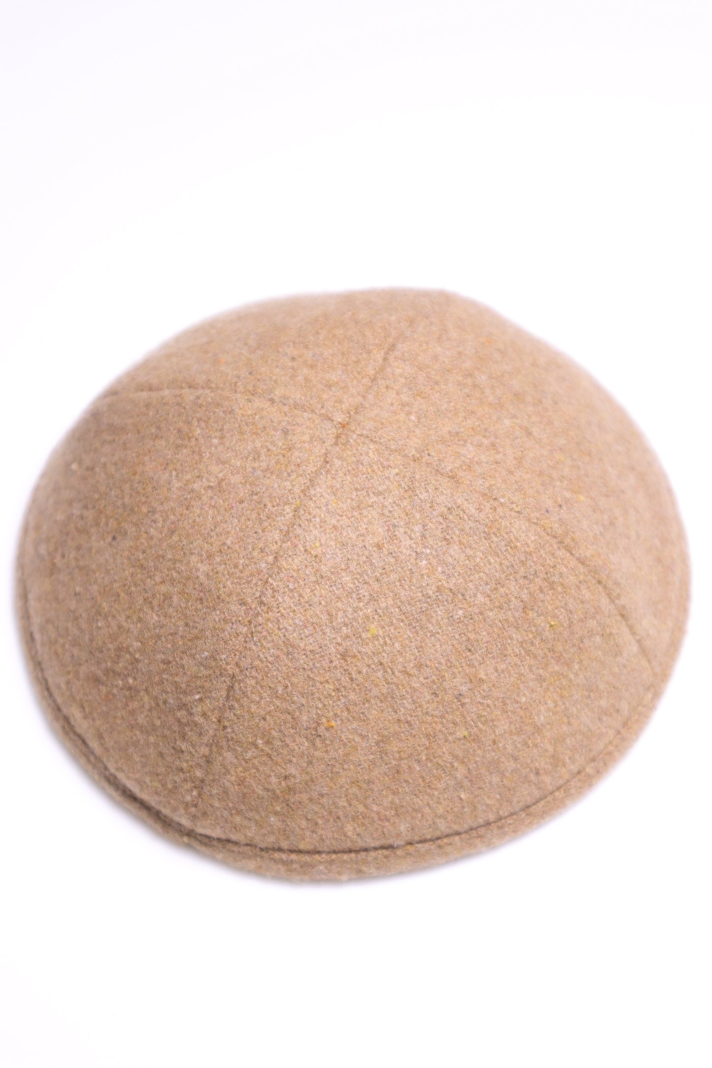 Tan Wool Kippah