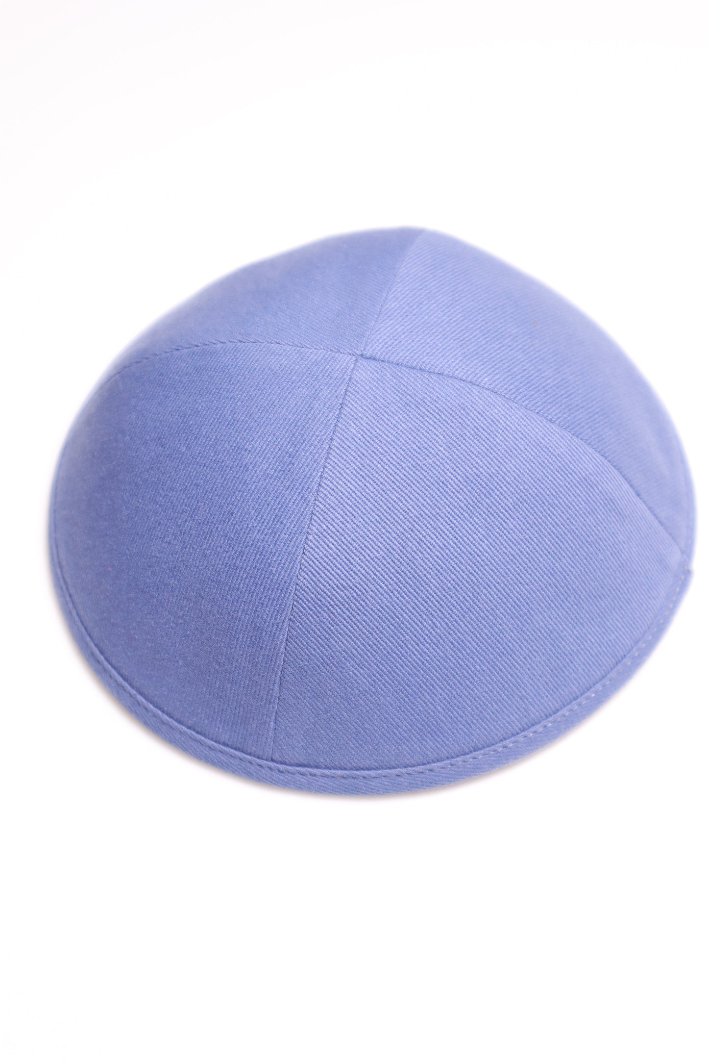 Sky blue cotton Kippah