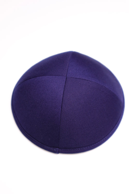 Navy suit kippah